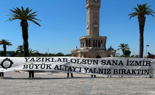Altay taraftarından kayyım isyanı: Yazıklar olsun İzmir
