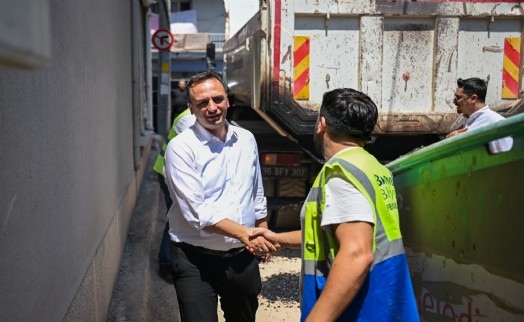 Başkan Eşki Çamdibi’nde sözünü tuttu