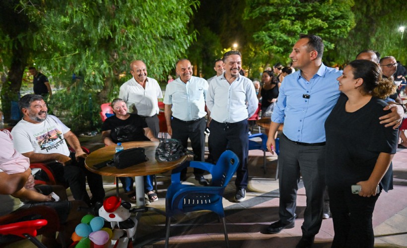 Başkan Eşki’den Çamdibi'nde vatandaşları dinledi