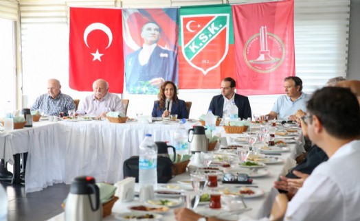 Başkan Ünsal ve KSK yönetiminden stat için ortak çağrı