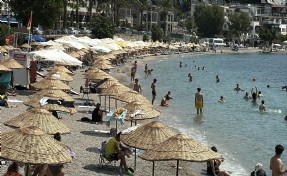 Bodrum hava 40 dereceyi aştı!