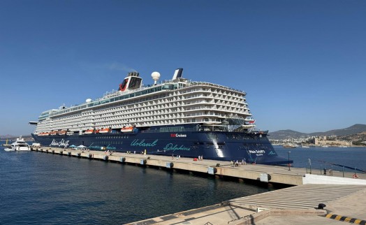 Bodrum’a kruvaziyerle 2 bin 756 turist geldi