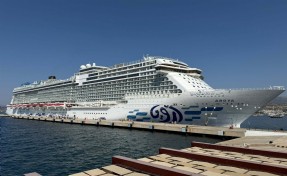 Bodrum’a kruvaziyerle 3 bin 628 turist geldi