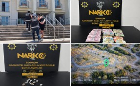 Bodrum’da drone destekli uyuşturucu operasyonunda 2 tutuklama