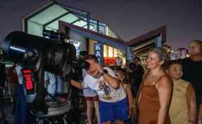 Bornova'da 8500 yıllık tarihin gölgesinde unutulmaz gökyüzü gözlemi