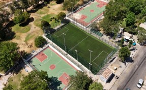 Bornova’da 5 spor tesisi yenilendi: Yeni sahalar yolda