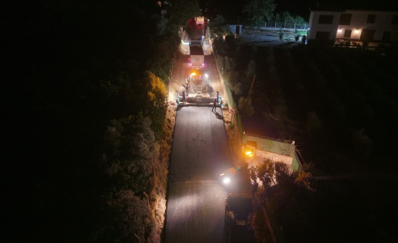 Büyükşehir'den Selçuk’a 15,5 kilometrelik yol hamlesi