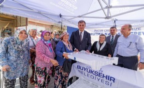 Büyükşehir’den üreticiye kerevet desteği; İlk dağıtım Tire ve Torbalı’da