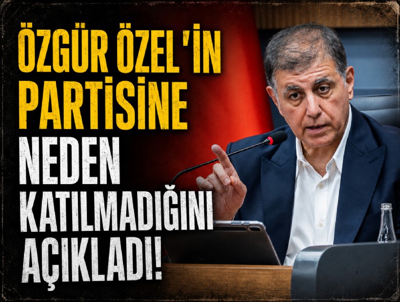 Cemil Tugay, Özgür Özel'in partisine neden katılmadığını açıkladı