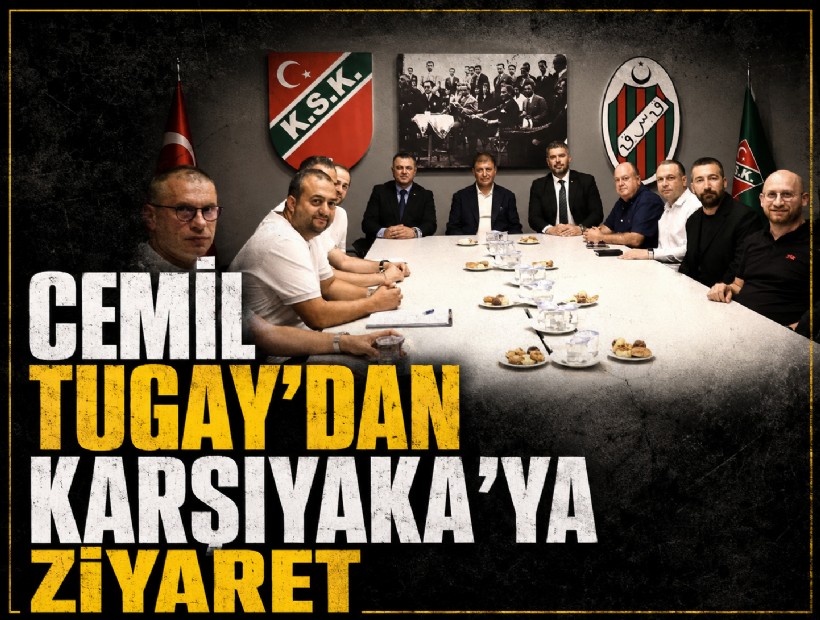 Cemil Tugay'dan Karşıyaka'ya ziyaret