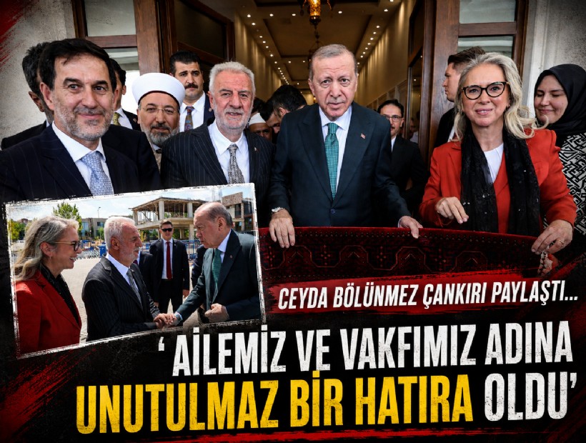 Ceyda Bölünmez Çankırı paylaştı: Ailemiz ve vakfımız adına unutulmaz bir hatıra oldu!