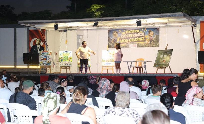 Çiğli’de Mahalle Tiyatro Günleri Yüzlerce Çocukla Buluştu