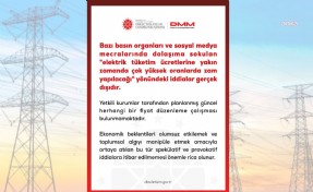 DMM'den 'elektriğe çok yüksek zam yapılacağı' iddialarına ilşikin açıklama