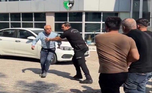 Denizlispor'da taraftarlarla başkan arasında gerginlik