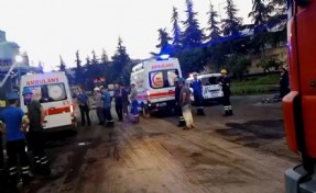 Fabrikanın kumanda odasında patlama: İşçiler yaralandı!