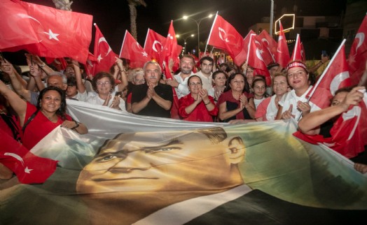 Güzelbahçe'de coşku dolu 30 Ağustos Zafer Korteji