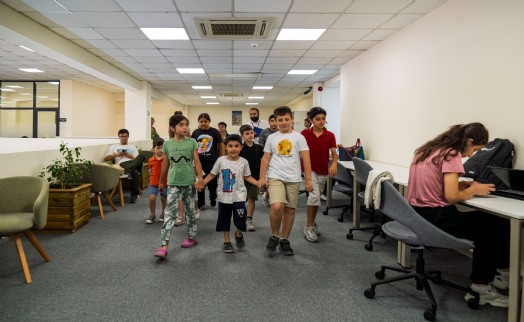 Hasan Ali Yücel Kütüphanesi, çocuklar için öğrenme ve keşif merkezi oldu