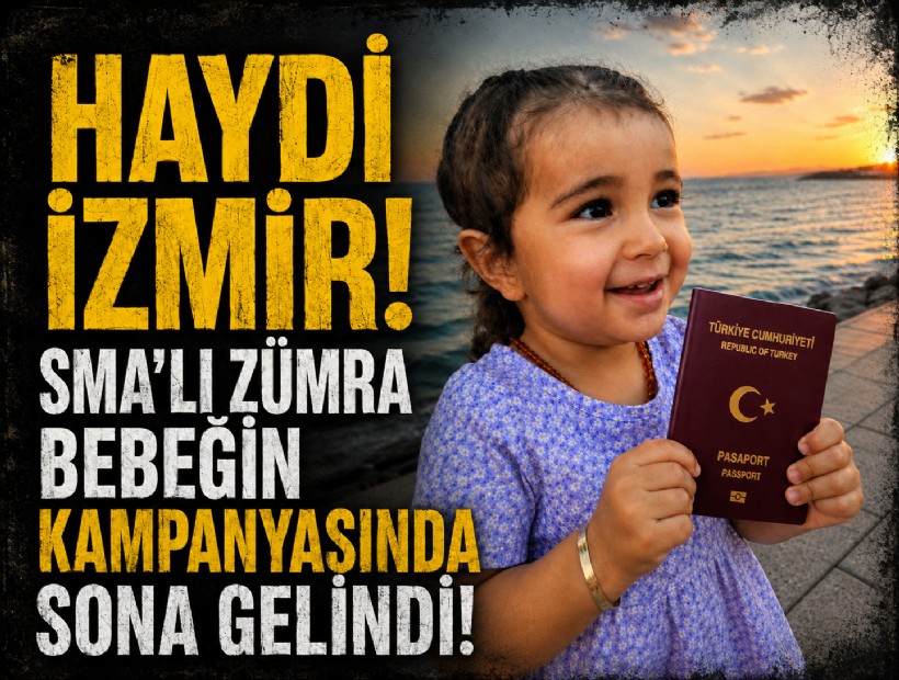 Haydi İzmir! SMA'lı Zümra bebeğin kampanyasında sona gelindi!