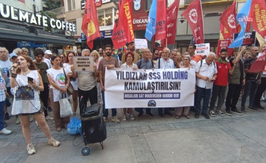İzmir'den Ankara'daki madenciler için destek eylemi