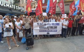 İzmir'den Ankara'daki madenciler için destek eylemi