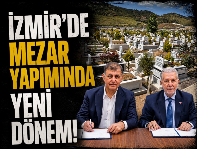 İzmir’in mezarlıklarında yeni dönem
