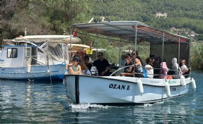 Kadın Azmağı'nda doğayla iç içe yolculuk