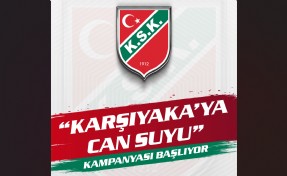 Karşıyaka'ya can suyu kampanyasına Sancak'tan 5 milyon lira