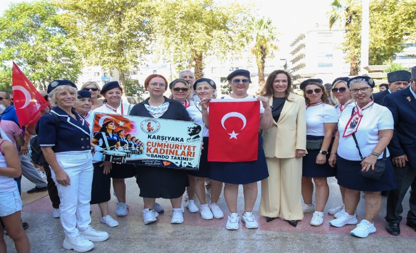Karşıyaka’da 30 Ağustos gururu