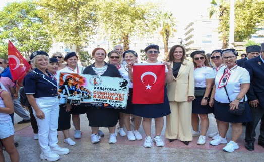 Karşıyaka’da 30 Ağustos gururu