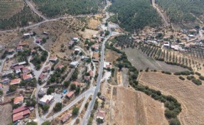 Kınık’ta 5 mahalleyi birbirine bağlayan yollar yenilendi