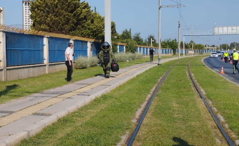 Konak'ta şüpheli çanta paniği