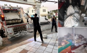Kötü koku ihbarı, Bodrum Belediyesi Zabıta ekiplerini harekete geçirdi