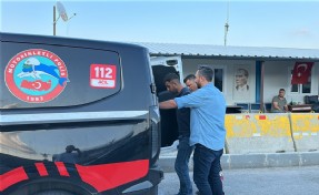 Kundaklama şüphelisi korsan taksiyle kaçarken yakalandı