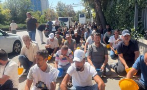 Madencilerin direnişi 15'inci günde: İşçiler bir kez daha Bakanlık önünde