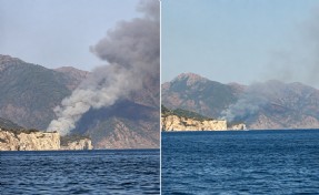 Marmaris'te orman yangını