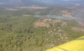 Muğla Menteşe’de çıkan yangın kontrol altına alındı
