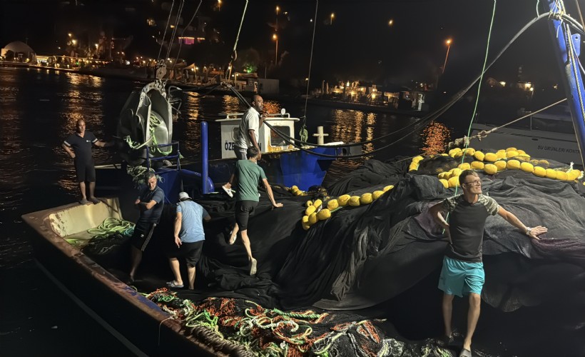 Muğla'da balıkçılar, 'Vira Bismillah' diyerek denize açıldı