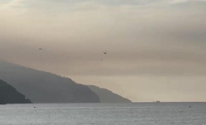 Muğla'da orman yangını ikinci gününde
