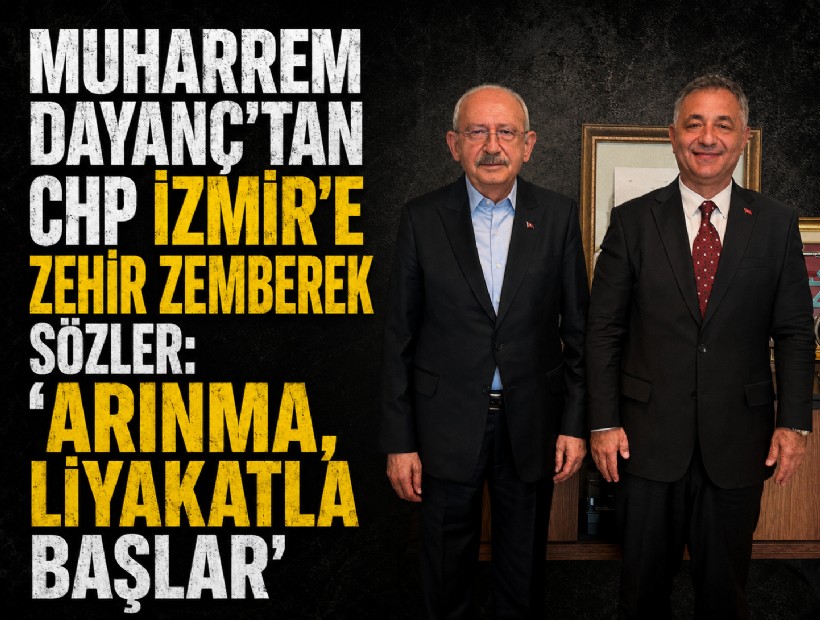 Muharrem Dayanç'tan zehir zemberek sözler: 'Arınma, liyakatla başlar'