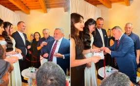 Çiğli siyasetine nişan molası! CHP ve YENİ Parti'yi buluşturan merasim!