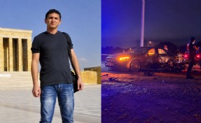 Otomobille çarpışan motosikletin sürücüsü öldü
