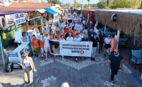 Seferihisar marina kapasite artışına karşı ayakta: 'Deniz bizim, Sığacık hepimizin!'