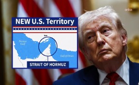 Trump, Hürmüz Boğazı’nı 'Yeni ABD Toprağı' olarak gösteren harita paylaştı
