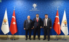 Yalçın Ata, AK Partili İnan'ı ziyaret etti
