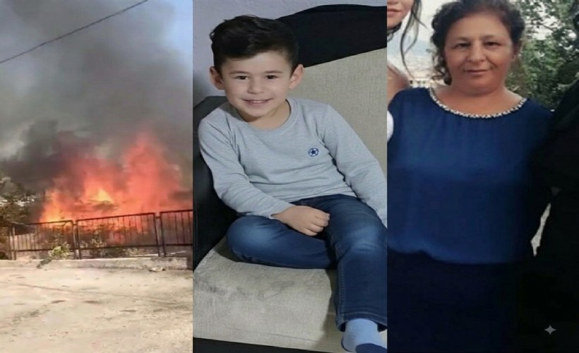 Yangında torunu ile ölmüştü... Kahreden ayrıntı ortaya çıktı: Yiğit için geri dönmüş...