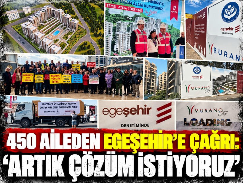 450 aileden Egeşehir’e çağrı: 'Artık çözüm istiyoruz'