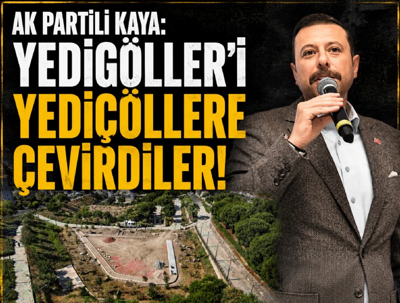 AK Partili Kaya: Yedigöller'i yediçöllere çevirdiler!