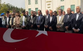 AYM karşısındaki eylemde yaşamına son veren emekli polis son yolculuğuna uğurlandı