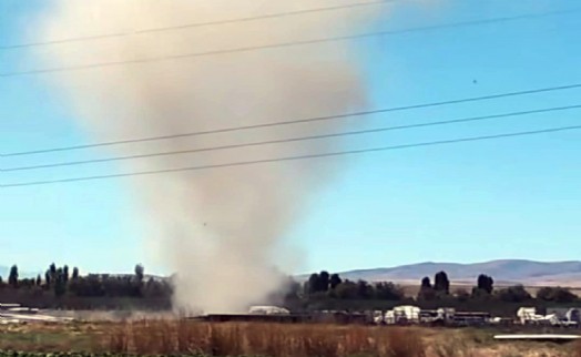 Afyon’da hortum paniği