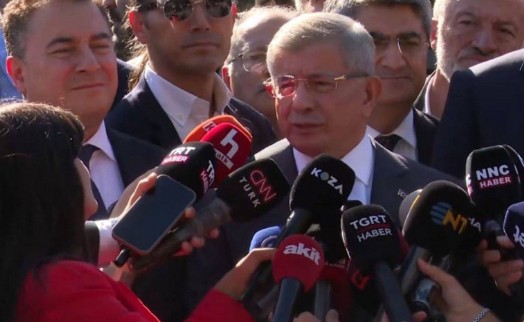 Babacan ve Arıkan Davutoğlu'nu yalnız bırakmadı: İfadesi ortaya çıktı